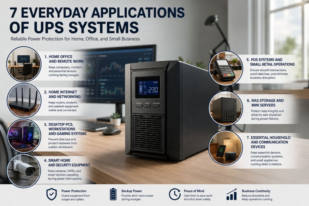 7 Everyday Applications of UPS Systems